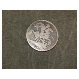 1821 British SILVER crown (Large coin)