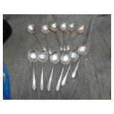 STERLING SILVER Soup Spoons 13.08 Troy Ounces