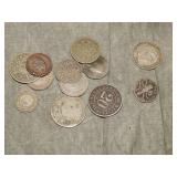 Older foreign coins NOT silver