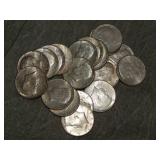 20 Kennedy 90% SILVER 1964 Half Dollars