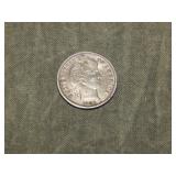 1903 Barber Dime in XF/AU NICE coin