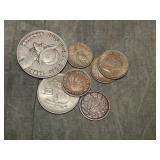 .98 Troy Ounces of Foreign SILVER Coins