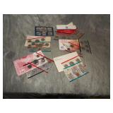 Group of US Mint sets Dates in the Pictures