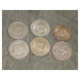 Mexico .720 SILVER Coins 5.36 Troy ounces