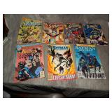 Superman, Batman, X-Men Comics