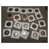 20 Kennedy Half Dollars PROOF (Copper Clad)