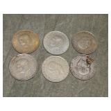.720 SILVER Coins from Mexico 3.47 Troy Ounces
