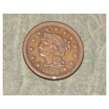 1851 Large Cent XF to me U Grade