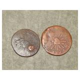 1832 & 1835 Mexico Copper Coins WOWSER!!!