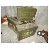 5 military 7.62 Ammo Cans EMPTY
