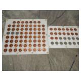 UNC Lincoln Cents 1934-1966 (some spots)