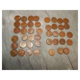 1909-1929 Better Quality Lincoln Cents (no keys)