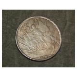 1910 Mexico 1 Peso Silver Coin UNCOMMON Caballito