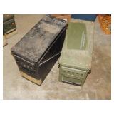 2 Larger Military Ammo Cans