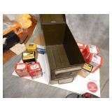 .30 & .38 cal Bullets many Hornaday w/ ammo can