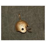 14 K Gold RAIDERS Helmet Pendant 1.8 grams