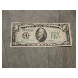 1934A $10 STAR Note - RARE Thus
