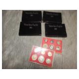 (4)1981 & (2) 1982 Proof sets