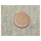 1872 Two Cent Piece RARE DATE