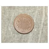 1871 Two Cent Piece BETTER DATE
