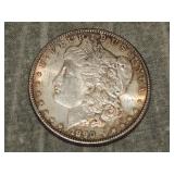 1890 S Morgan SILVER Dollar UNC To me U Grade