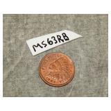 1907 Indian Head Cent UNC to me U Grade