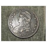 1832 Capped Bust Half Dollar in VF to me U Grade