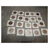 20 Kennedy 1964 90% SILVER Half Dollars