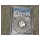 1944 D Mercury Dime PCGS MS66 FB