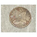 HALF $ looks like an 1836 obv. on a 1838-9 Reverse