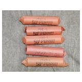 Rolls 50 ea 1945 s, 46 S, 47 S, 48 S, 49 S CENTS