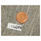 1907 Indian Head Cent UNC to me U Grade