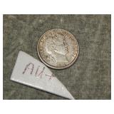 1916 S Barber Dime AU to Previous Owner