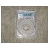 1871 Half Dime PCGS AU Details