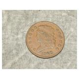 1828 Half Cent VF-XF to me U Grade