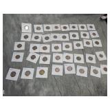 40 Buffalo Nickels all 1920's