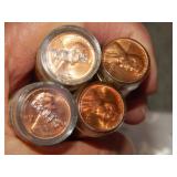 1965, 1966, 1968 D 1968 S UNCIRCULATED ROLLS of 50