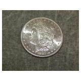 1881 S Morgan SILVER Dollar UNC to me U Grade