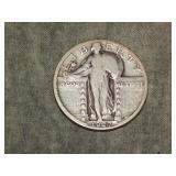 1927 S Standing Liberty Quarter DECENT !!!