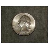 1961 D (double D) Washington Quarter UNC to me