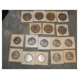 1946 & 47 Indochina 1 Piastre & 50 centimes Coins