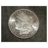 1879 s Morgan SILVER Dollar UNC To me U Grade