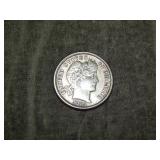 1915 P Barber Dime AU to me U Grade