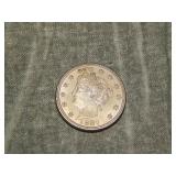 1887 P Liberty V Nickel UNC to me U Grade