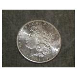 1881 S Morgan SILVER Dollar UNC to me U Grade