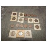 20 Walking Liberty SILVER Half Dollars