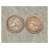 1862 & 1863 Indian Head Cents BETTER QUALITY !