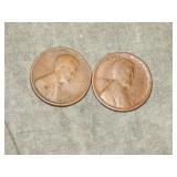 1910 S & 1911 S LIncoln Cents