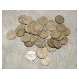 40 35% SILVER War Nickels