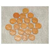 20 Lincoln cents all 1931 D BETTER DATE